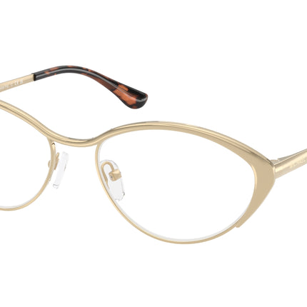 Michael Kors SANTA FE MK3095 Oval Eyeglasses  1014-Light Gold 55-140-17 - Color Map Gold