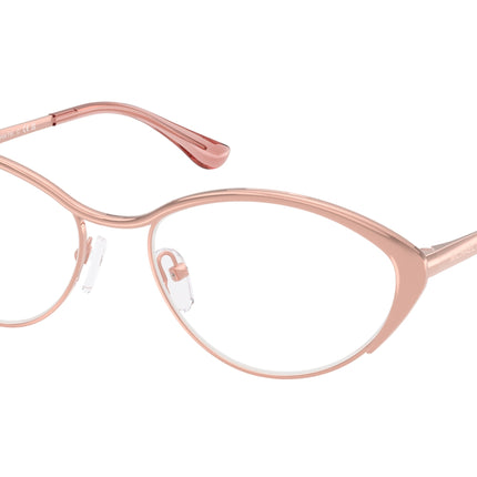 Michael Kors SANTA FE MK3095 Oval Eyeglasses  1108-Rose Gold 55-140-17 - Color Map Gold