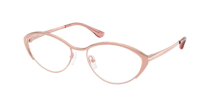 Michael Kors SANTA FE MK3095 Oval Eyeglasses  1108-Rose Gold 55-140-17 - Color Map Gold