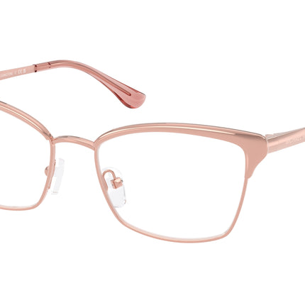 Michael Kors LEXINGTON MK3096 Square Eyeglasses  1108-Rose Gold 52-140-17 - Color Map Gold