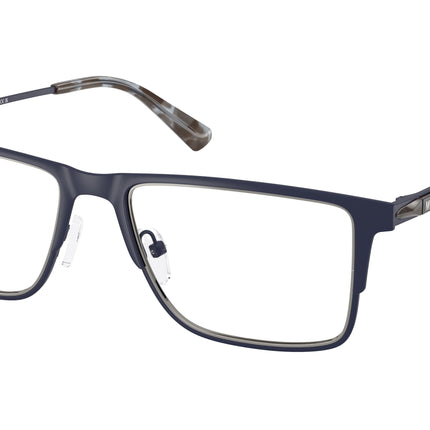 Michael Kors HIDDEN HILLS MK3097 Rectangle Eyeglasses  1207-Matte Navy 55-145-18 - Color Map Blue