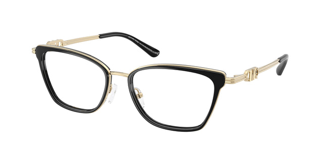 Michael Kors MYRTLE BEACH MK3102 Rectangle Eyeglasses  3005-Black 54-140-17 - Color Map Black