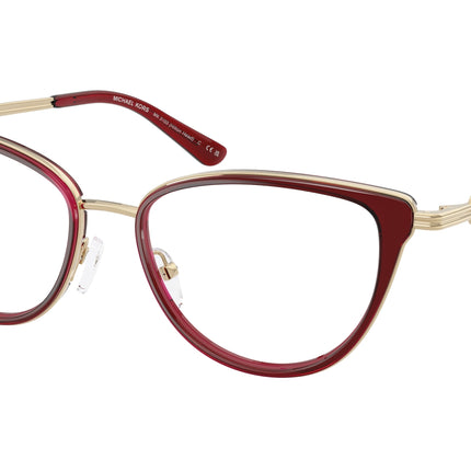 Michael Kors HILTON HEAD MK3103 Cat Eye Eyeglasses  3949-Cordovan 53-140-17 - Color Map Brown