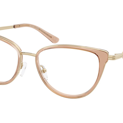 Michael Kors HILTON HEAD MK3103 Cat Eye Eyeglasses  4051-Light Brown 53-140-17 - Color Map Brown