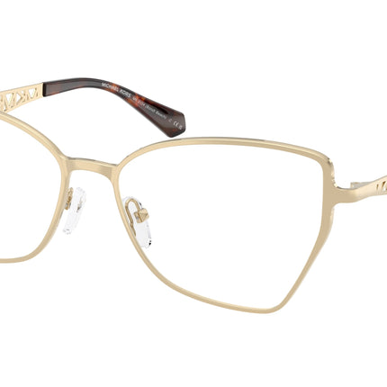 Michael Kors BONDI BEACH MK3104 Square Eyeglasses  1014-Light Gold 56-140-16 - Color Map Gold