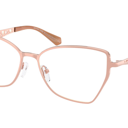 Michael Kors BONDI BEACH MK3104 Square Eyeglasses  1108-Rose Gold 56-140-16 - Color Map Gold