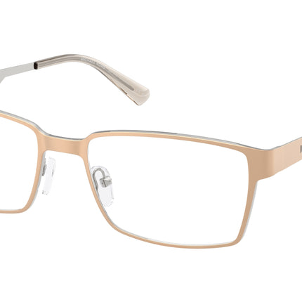 Michael Kors ARUSHA MK3107 Rectangle Eyeglasses  1014-Gold Matte 54-145-17 - Color Map Gold