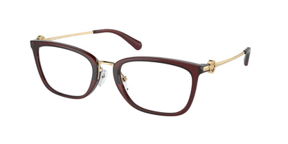 Michael Kors CAPTIVA MK4054 Rectangle Eyeglasses  3949-Dark Red 52-140-20 - Color Map Red