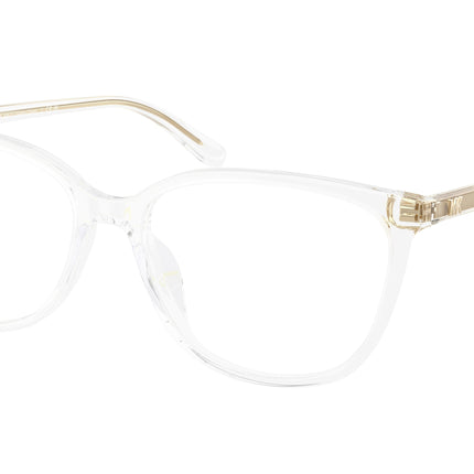 Michael Kors SANTA CLARA MK4067U Rectangle Eyeglasses  3015-Clear 57-140-16 - Color Map Transparent