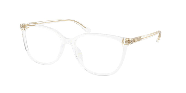 Michael Kors SANTA CLARA MK4067U Rectangle Eyeglasses  3015-Clear 57-140-16 - Color Map Transparent