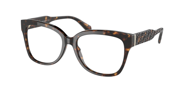 Michael Kors PALAWAN MK4091 Square Eyeglasses  3006-Dark Tortoise 54-140-16 - Color Map Tortoise