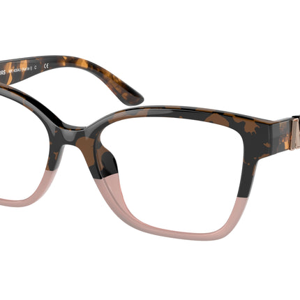 Michael Kors KARLIE I MK4094U Square Eyeglasses  3909-Tortoise 55-140-16 - Color Map Tortoise