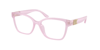 Michael Kors KARLIE I MK4094U Square Eyeglasses  4033-Milky Lilac 53-140-16 - Color Map Violet
