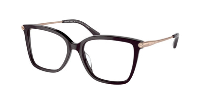 Michael Kors SHENANDOAH MK4101U Square Eyeglasses  3344-Cordovan 53-140-16 - Color Map Brown