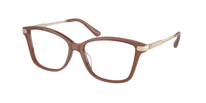 Michael Kors GEORGETOWN MK4105BU Butterfly Eyeglasses  3345-Milky Primrose 52-140-15 - Color Map Brown