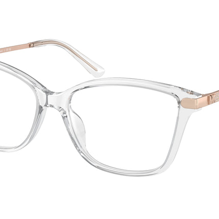 Michael Kors GEORGETOWN MK4105BU Butterfly Eyeglasses  3999-Transparent Clear 56-145-16 - Color Map Transparent