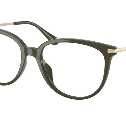 Michael Kors WESTPORT MK4106U Round Eyeglasses  3902-Olive 54-140-17 - Color Map Green