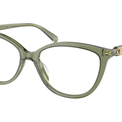 Michael Kors WESTMINSTER MK4109U Cat Eye Eyeglasses  3944-Green Transparent 54-140-16 - Color Map Green