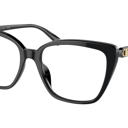 Michael Kors AVILA MK4110U Square Eyeglasses  3005-Black 53-140-17 - Color Map Black