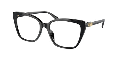 Michael Kors AVILA MK4110U Square Eyeglasses  3005-Black 53-140-17 - Color Map Black