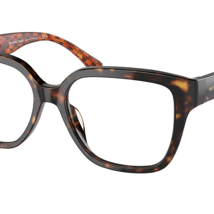 Michael Kors POLANCO MK4112 Square Eyeglasses  3006-Dark Tortoise 54-140-16 - Color Map Tortoise