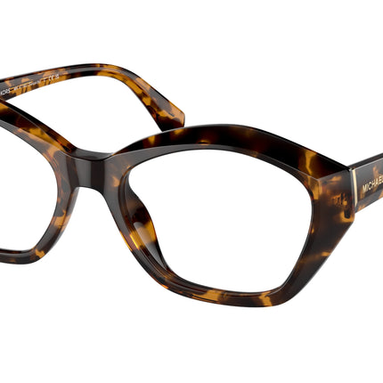 Michael Kors SEASIDE MK4116U Irregular Eyeglasses  3006-Dark Tort 53-140-18 - Color Map Tortoise