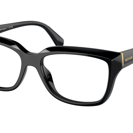 Michael Kors BIRMINGHAM MK4117U Rectangle Eyeglasses  3005-Black 54-140-16 - Color Map Black