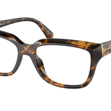 Michael Kors BIRMINGHAM MK4117U Rectangle Eyeglasses  3006-Dark Tort 54-140-16 - Color Map Tortoise