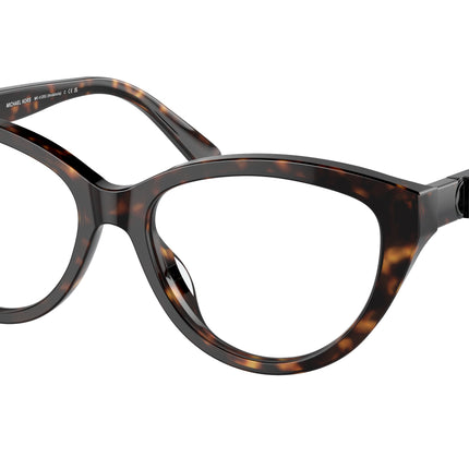 Michael Kors ANDALUCIA MK4120U Cat Eye Eyeglasses  3006-Dark Tortoise 53-140-16 - Color Map Tortoise