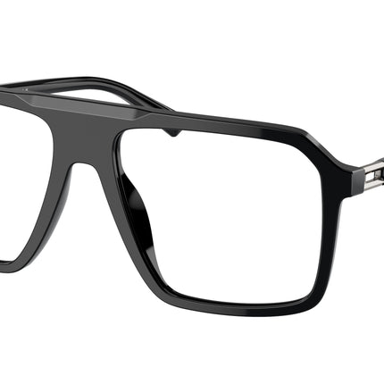 Michael Kors MONTREUX MK4123U Square Eyeglasses  3005-Black 57-145-17 - Color Map Black