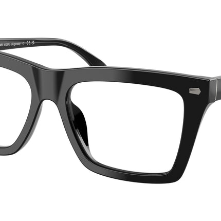 Michael Kors AUGUSTA MK4128U Square Eyeglasses  3005-Black 56-145-17 - Color Map Black