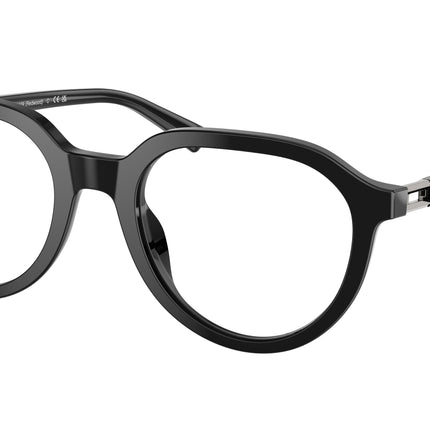 Michael Kors REDWOOD MK4129 Round Eyeglasses  3005-Black 53-145-21 - Color Map Black