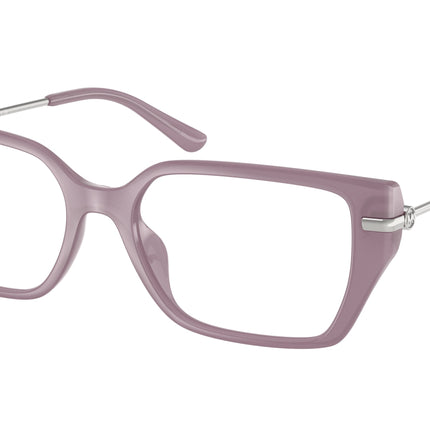 Michael Kors CRETE MK4134U Rectangle Eyeglasses  4005-Light Iris 54-140-17 - Color Map Violet