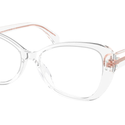 Michael Kors CERVINIA MK4138B Butterfly Eyeglasses  3015-Clear 54-140-16 - Color Map Transparent