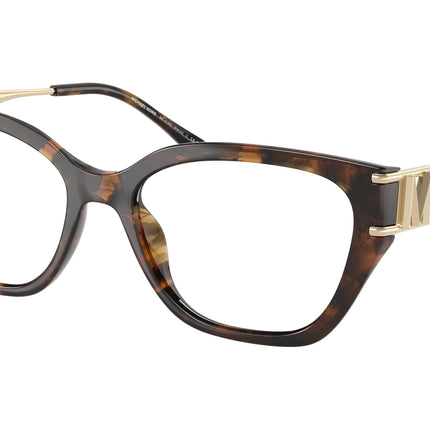Michael Kors BIERZO MK4140U Square Eyeglasses  3006-Dark Tortoise 54-140-17 - Color Map Tortoise
