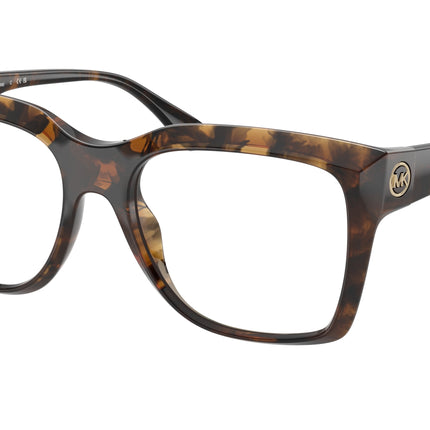 Michael Kors SARASOTA MK4144U Square Eyeglasses  3006-Dark Tortoise 53-140-17 - Color Map Tortoise