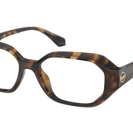 Michael Kors ISLAMORADA MK4147U Irregular Eyeglasses  3006-Dark Tortoise 52-140-16 - Color Map Tortoise