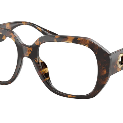 Michael Kors VALLETTA MK4148U Irregular Eyeglasses  3006-Dark Tortoise 52-145-17 - Color Map Tortoise