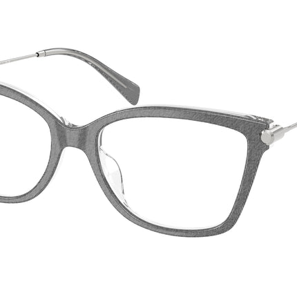 Michael Kors KINGSTON MK4150U Square Eyeglasses  4009-Grey Denim 54-140-17 - Color Map Grey