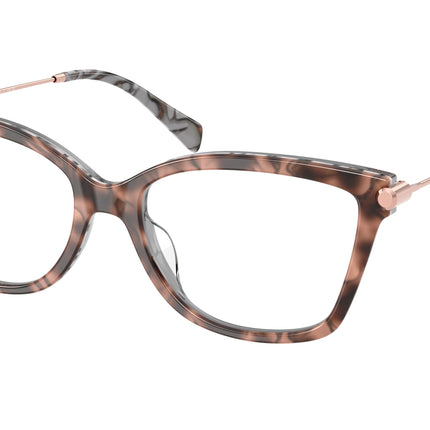 Michael Kors KINGSTON MK4150U Square Eyeglasses  4017-Pink Tortoise 54-140-17 - Color Map Tortoise
