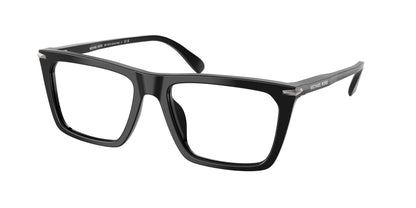 Michael Kors ECHO PARK MK4157U Rectangle Eyeglasses  3005-Black 56-145-18 - Color Map Black