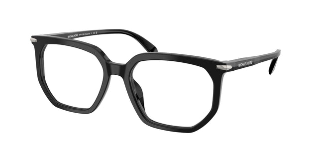 Michael Kors SEQUOIA MK4158U Irregular Eyeglasses  3005-Black 55-145-18 - Color Map Black