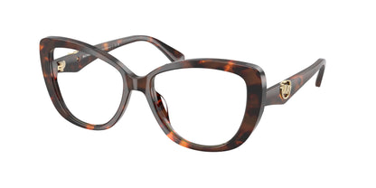 Michael Kors DERVIO MK4163U Butterfly Eyeglasses  4031-Luggage Tortoise 54-140-16 - Color Map Tortoise