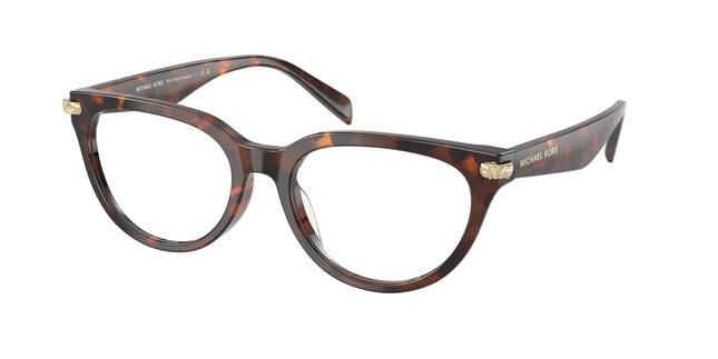 Michael Kors CASPER MK4168D Cat Eye Eyeglasses  4031-Luggage Tortoise 54-145-18 - Color Map Tortoise