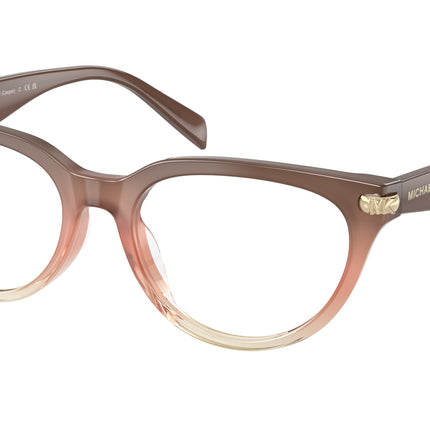 Michael Kors CASPER MK4168D Cat Eye Eyeglasses  4035-Soft Pink 54-145-18 - Color Map Pink