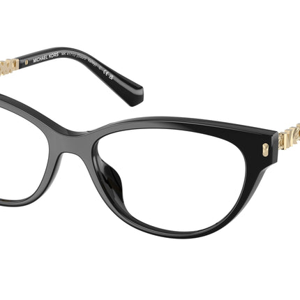 Michael Kors DOURO VALLEY MK4171U Cat Eye Eyeglasses  3005-Black 54-140-16 - Color Map Black