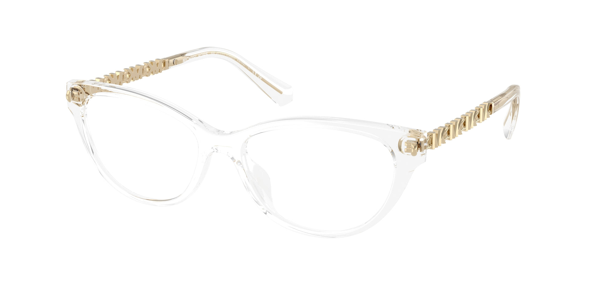 Michael Kors DOURO VALLEY MK4171U Cat Eye Eyeglasses  3015-Crystal 54-140-16 - Color Map Transparent