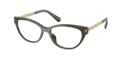 Michael Kors DOURO VALLEY MK4171U Cat Eye Eyeglasses  3902-Olive 54-140-16 - Color Map Green