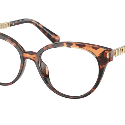 Michael Kors ISTRIA MK4172U Round Eyeglasses  3006-Dark Tortoise 51-140-16 - Color Map Tortoise