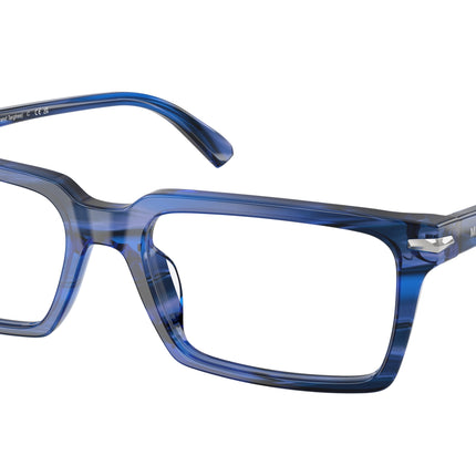 Michael Kors GRAND TARGHEE MK4173U Rectangle Eyeglasses  4041-Blue Horn 54-140-18 - Color Map Blue